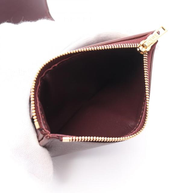 ロエベ LOEWE ペブル バーティカル ウォレット スモール 三つ折り財布  