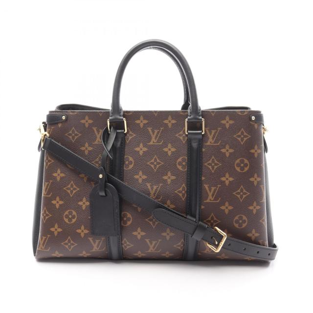 ルイ・ヴィトン LOUIS VUITTON スフロ NV MM モノグラム ノワール ハンドバッグ バッグ PVCコーティングキャンバス レザー レディース ブラウン系 / ブラック系 M44817 【中古】