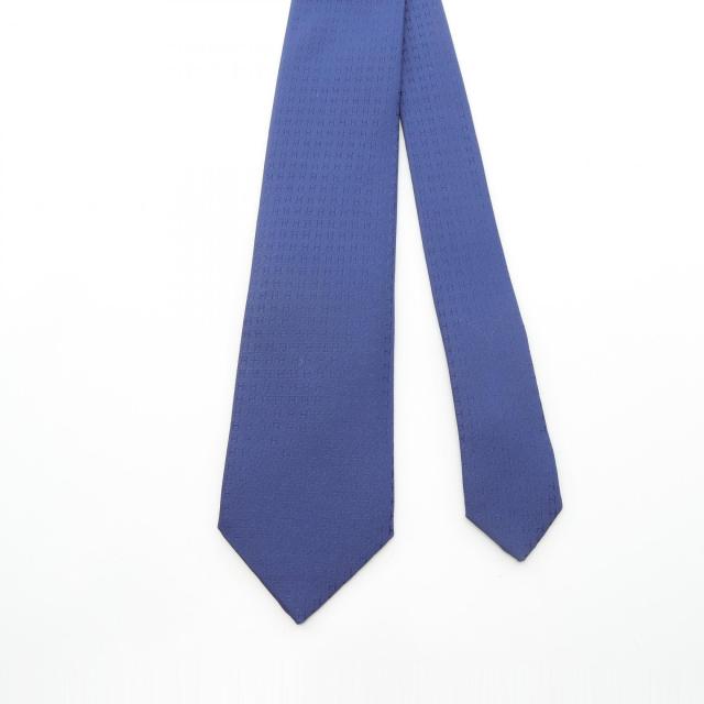 【未使用】エルメス HERMES ネクタイ H柄 ブルー系 エルメス HERMES H柄 ネクタイ 衣料品 シルク シルク メンズ ブルー系