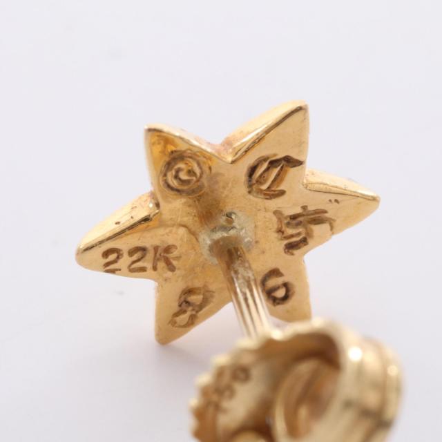 楽天市場】CHROME HEARTS クロムハーツ 22K CHプラス スタッド ピアス