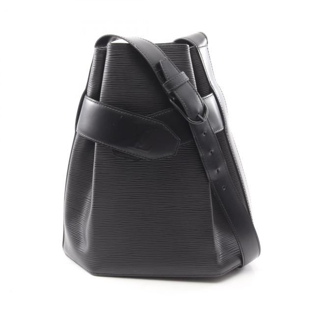 ルイ・ヴィトン LOUIS VUITTON サックデポールPM エピ ノワール ショルダーバッグ バッグ レザー レディース ブラック系 M80157 【中古】