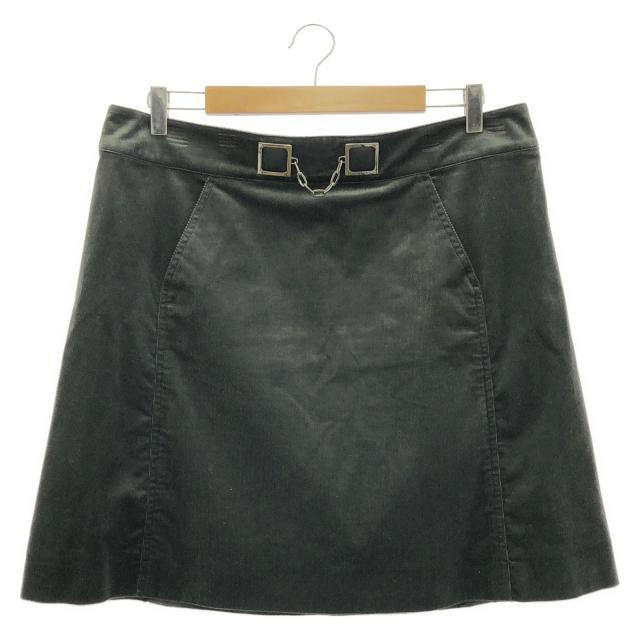 セリーヌ CELINE スカート 衣料品 ボトムス コットン レディース グレー系 【中古】