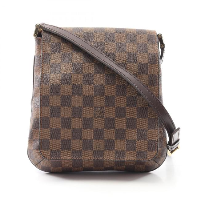 ルイ・ヴィトン LOUIS VUITTON ミュゼットサルサ ロングストラップ ショルダーバッグ バッグ PVCコーティングキャンバス レザー ダミエ レディース ブラウン系 N51300 【中古】