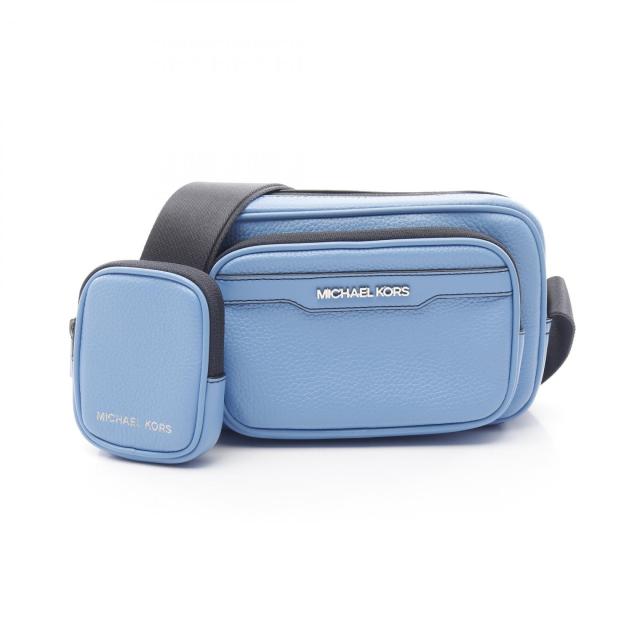 マイケルコース Michael Kors クーパー カメラバッグ ショルダーバッグ バッグ レザー レディース ブルー系 37T4LCOM1L 【中古】