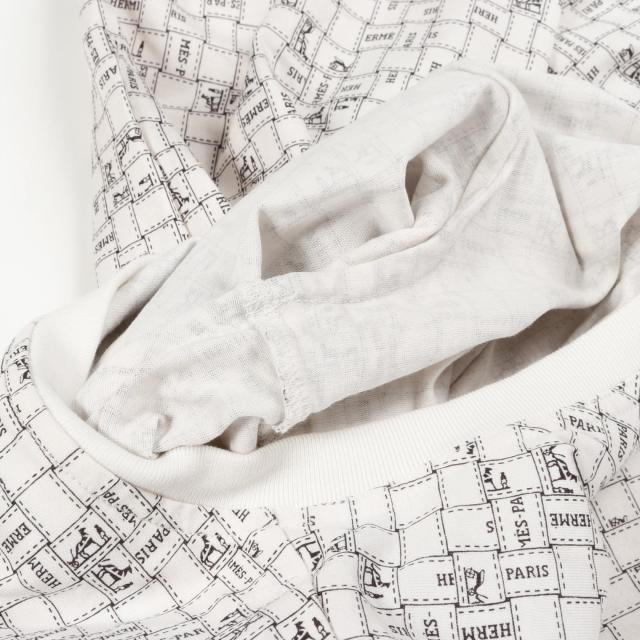 エルメス HERMES ボルデュックチェック Bolduc au Carre カットソー