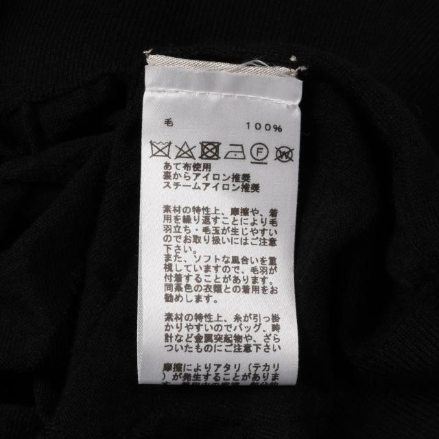 エルメス HERMES ニット 衣料品 トップス ウール メンズ ブラック系 *31-5725 【中古】
