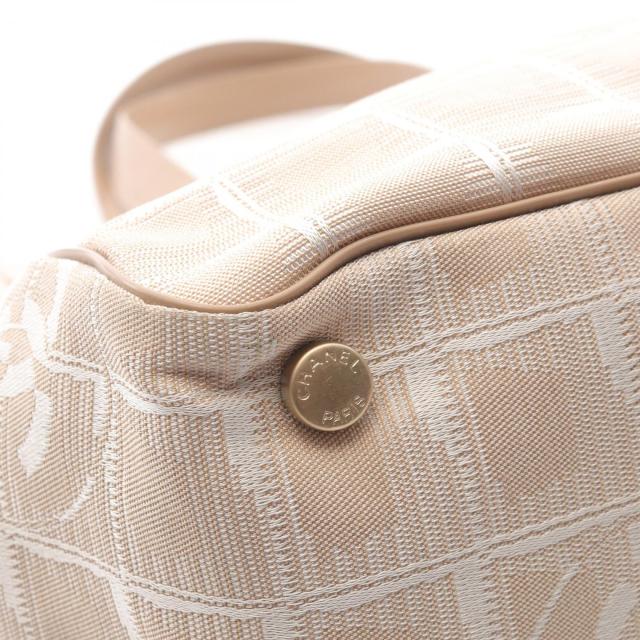 シャネル CHANEL ニュートラベルラインMM トートバッグ バッグ レザー