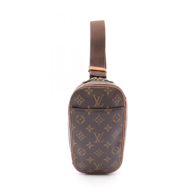 LOUIS VUITTON◇ポシェット・ガンジュ_モノグラム・キャンバス_BRW/PVC