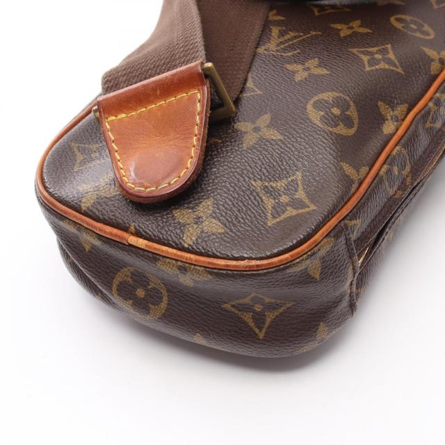 美品✨ルイヴィトン ボディバッグ ポシェットガンジュ モノグラム PVC レザー LOUIS VUITTON ルイ・ヴィトン ポシェットガンジュ モノグラム
