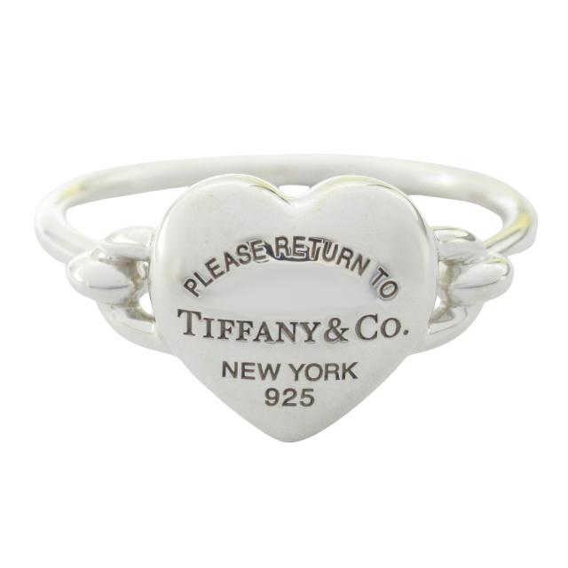 ティファニー リターントゥ オーバル シグネット リング 925 8号