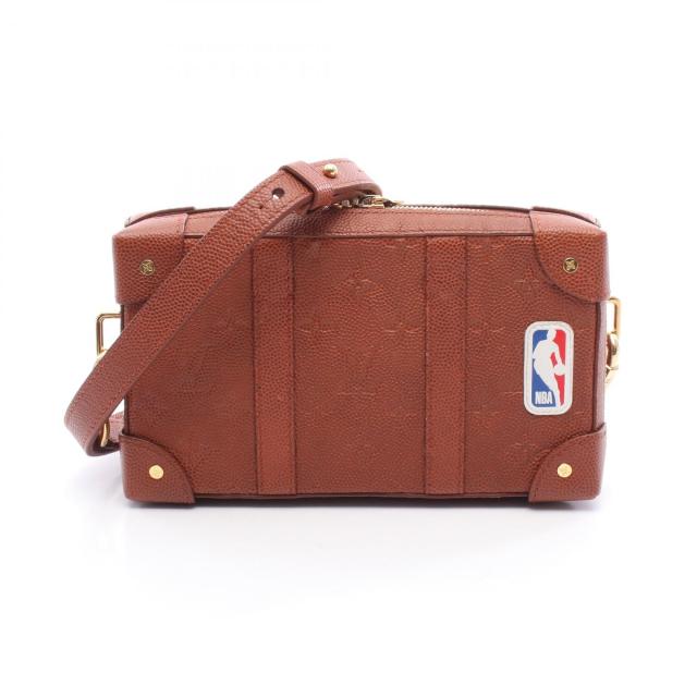 ルイ・ヴィトン LOUIS VUITTON LOUIS VUITTON × NBA ソフトトランク ショルダーバッグ バッグ レザー モノグラム・トリヨンレザー メンズ ブラウン系 M80549 【中古】