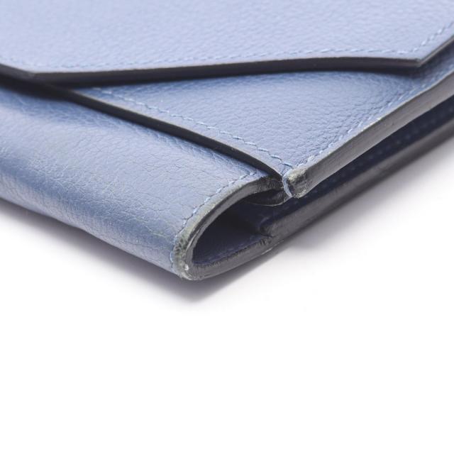 エルメス HERMES パッサンコンパクト 二つ折り財布 財布 カーフ（牛革  