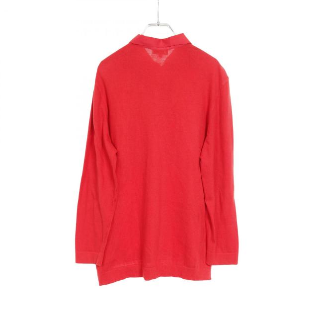 エルメス BRIDES de GALA シルク カシミヤ 切替 ニットシャツXL