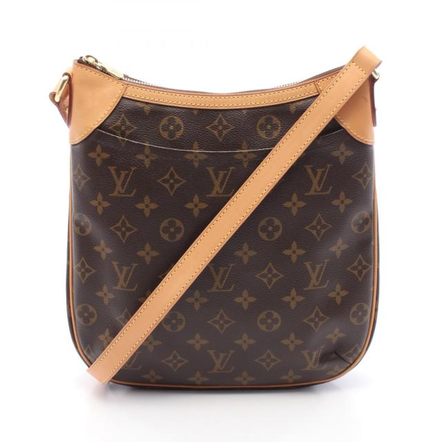 ルイ・ヴィトン LOUIS VUITTON オデオンPM ショルダーバッグ バッグ PVCコーティングキャンバス レザー モノグラム レディース ブラウン系 M56390 【中古】