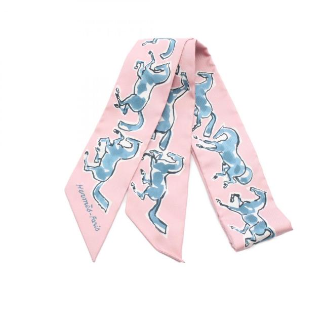 HERMES ツイリー ピンク系 HERMES ピンク系 ツイリー エルメス