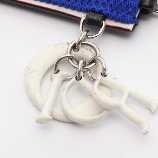 クリスチャンディオール Christian Dior ショルダーバッグ バッグ レザー ファブリック レディース ブルー系 / ブラック系 【中古】 クリスチャンディオール Christian Dior ショルダーバッグ バッグ