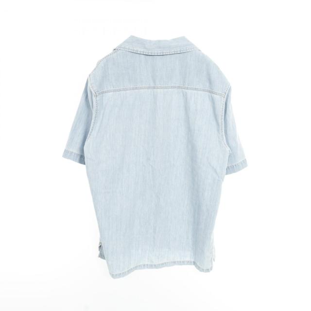 ヴェルサーチ VERSACE デニム 衣料品 トップス コットン メンズ ブルー系 1014409 1A10 【中古】 ヴェルサーチ VERSACE デニム 衣料品 トップス コットン メンズ ブルー