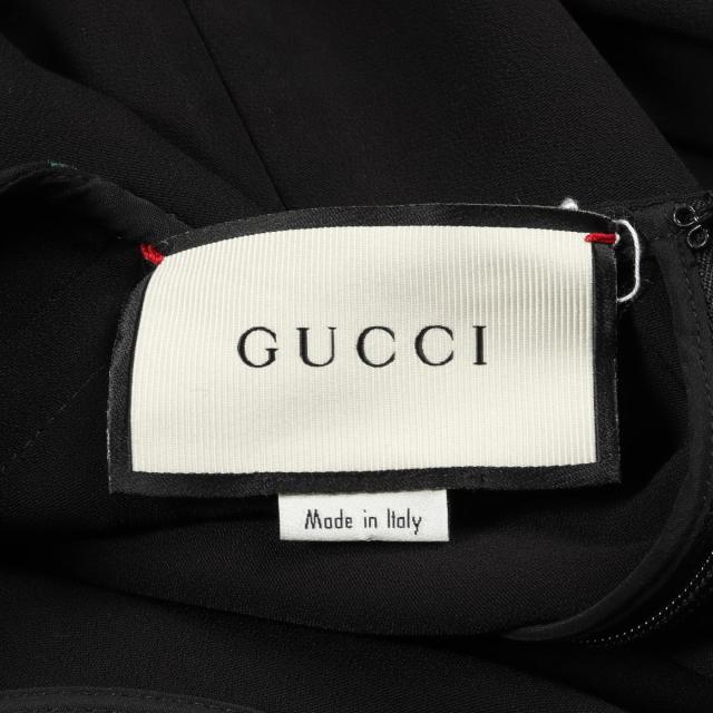 グッチ GUCCI ウェブ ストレッチヴィスコース チュニックドレス