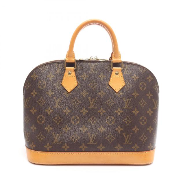 ルイ・ヴィトン LOUIS VUITTON アルマPM モノグラム ハンドバッグ バッグ PVCコーティングキャンバス レザー レディース ブラウン系 M51130 【中古】 ルイ・ヴィトン LOUIS VUITTON アルマPM モノグラム ハンドバッグ