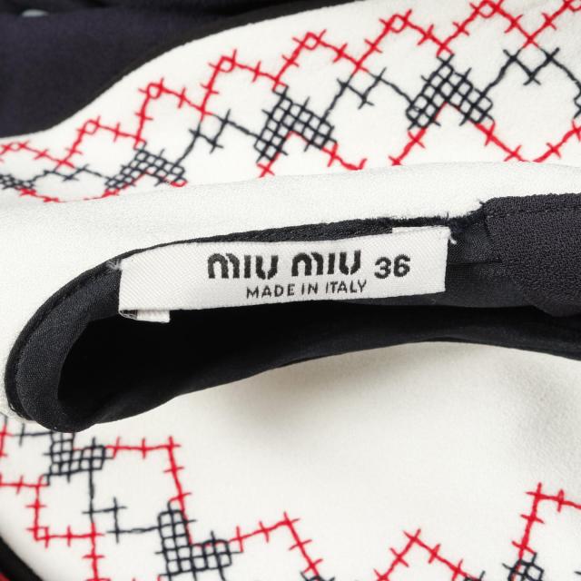 ミュウ ミュウ Miu Miu ワンピース 衣料品 トップス ビスコース