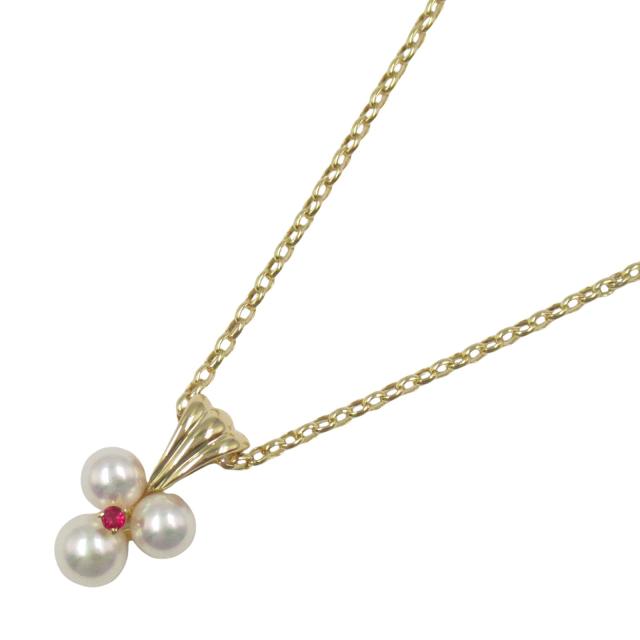 443未使用 ミキモト MIKIMOTO ネックレス パール JAS 飛行機 ミキモト 