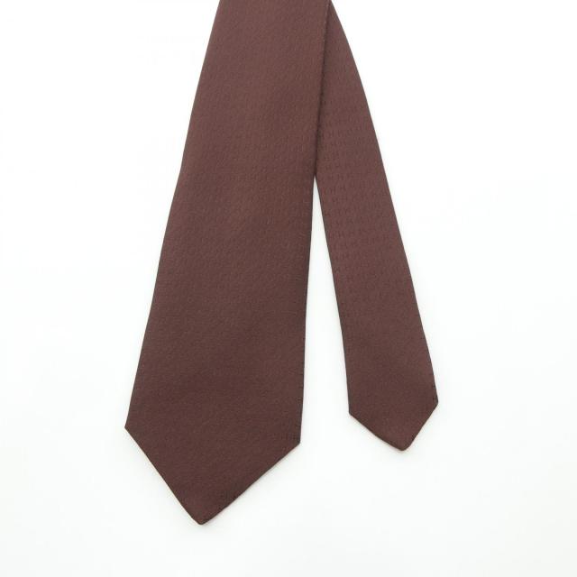 【極美品】HERMESエルメス 羊柄 H柄 ブラウン シルク100% ネクタイ 極美品】HERMESエルメス 羊柄 H柄 ブラウン シルク100% ネクタイ