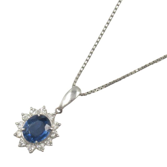 ジュエリー JEWELRY サファイア ダイヤモンド ネックレス