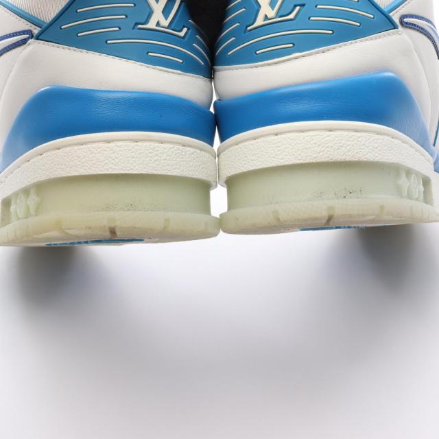 Louis Vuitton カジュアルスニーカー ホワイト/ライトブルー Louis Vuitton カジュアルスニーカー ホワイト/ライトブルー 楽天市場