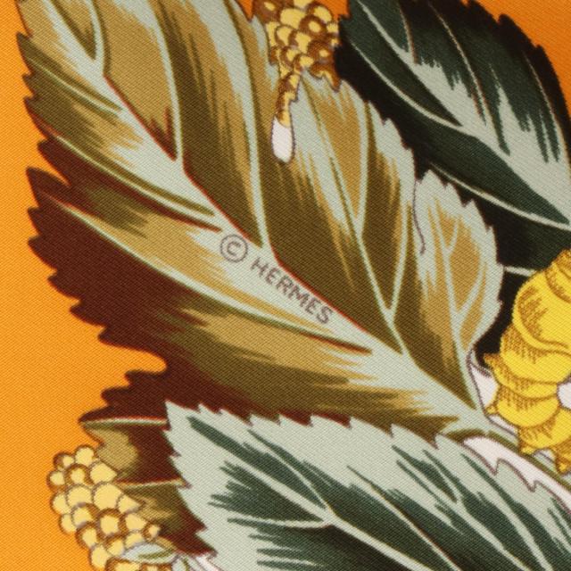 エルメス HERMES カレ90 L？ARBRE de SOIE スカーフ 衣料品 シルク