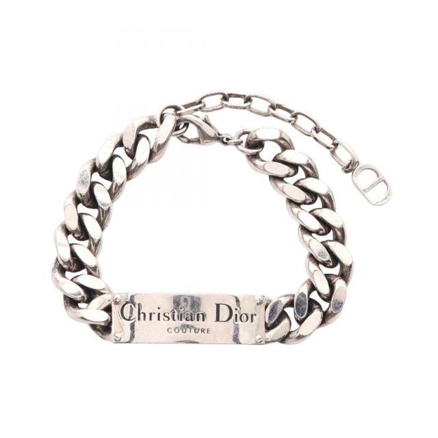 ディオール Dior COUTURE ブレスレット アクセサリー ステンレススチール レディース シルバー系 