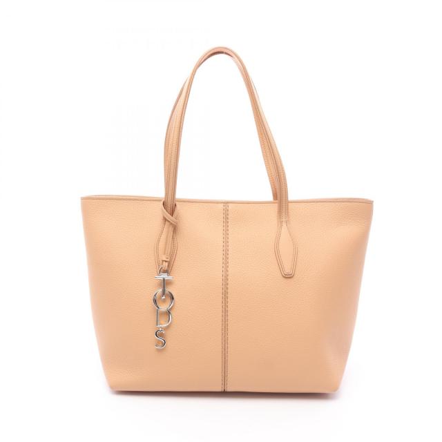 TOD'S(トッズ) ハンドバッグ Tタイムレス ベージュ レザー
