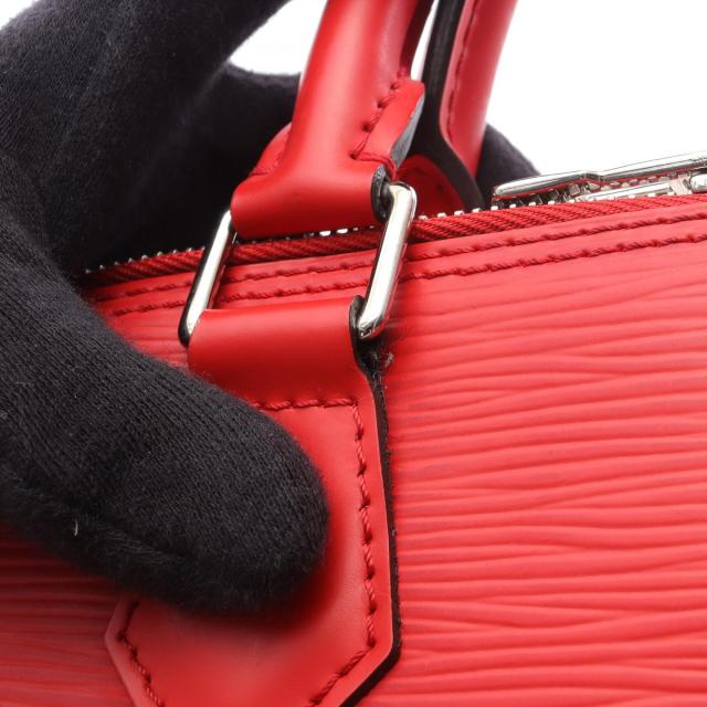 【LOUIS VUITTON】ハンドバッグ　アルマ　エピレザー　レッド　自立 LOUIS VUITTON】ハンドバッグ アルマ エピレザー レッド 自立 LOUIS