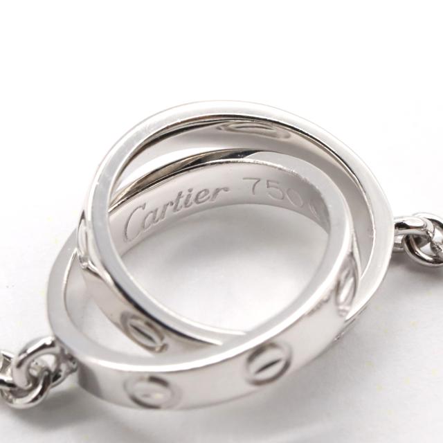 カルティエ CARTIER Cハート ネックレス ネックレス ジュエリー K18WG  