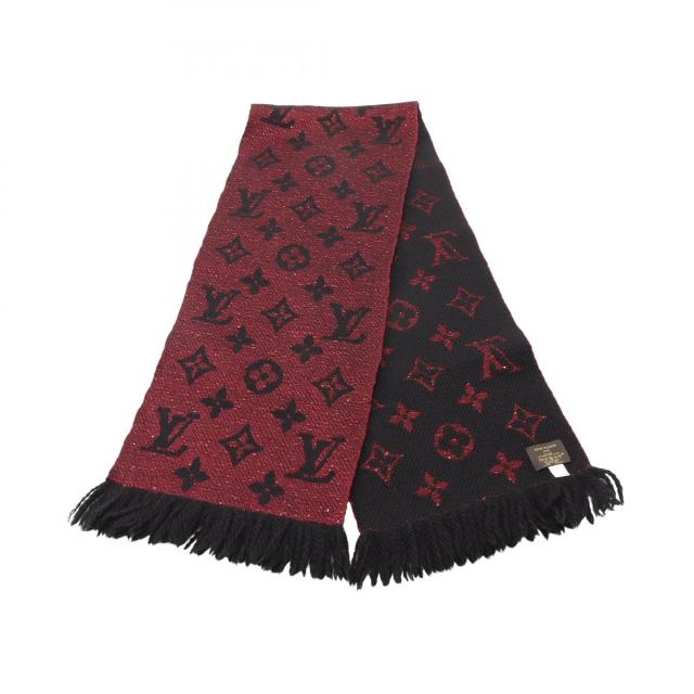 LOUIS VUITTON ルイヴィトン エシャルプ ロゴマニア マフラー