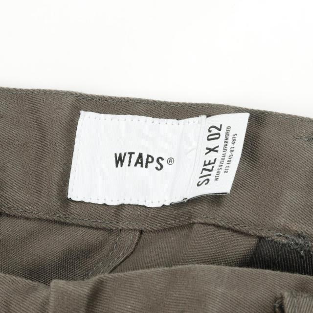 ダブルタップス WTAPS TUCK 02 TROUSERS COTTON TWILL パンツ