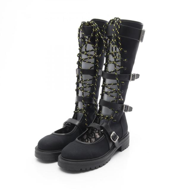 魔*い様 クリスチャンディオール アンクル ブーツ ブラック レザー レディース 楽天市場】dior（ブーツ｜レディース靴）：靴の通販