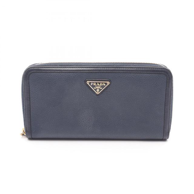 1円～START》プラダ PRADA サフィアーノ トライアングル キーリング