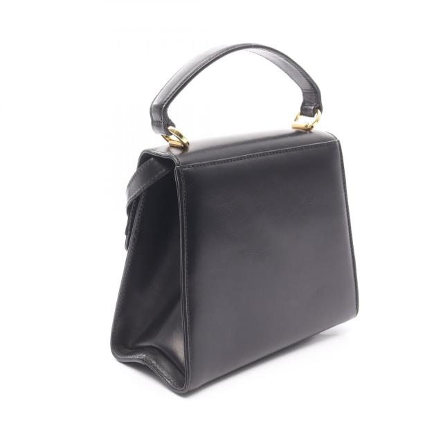 サルヴァトーレ フェラガモ ヴァラ リボン ハンドバッグ レザー ブラック