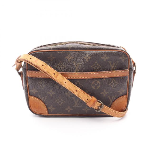 ルイ・ヴィトン LOUIS VUITTON トロカデロ24 モノグラム ショルダーバッグ バッグ PVCコーティングキャンバス レザー レディース ブラウン系 M51276 【中古】
