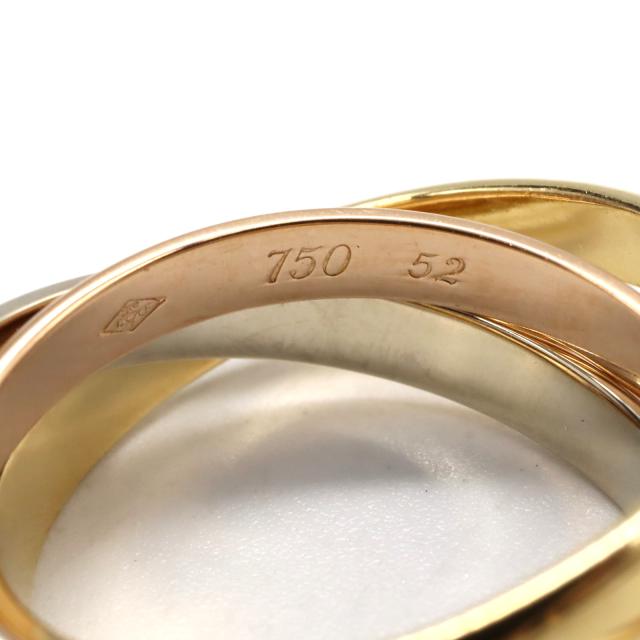 カルティエ CARTIER トリニティリング リング・指輪 ジュエリー K18  