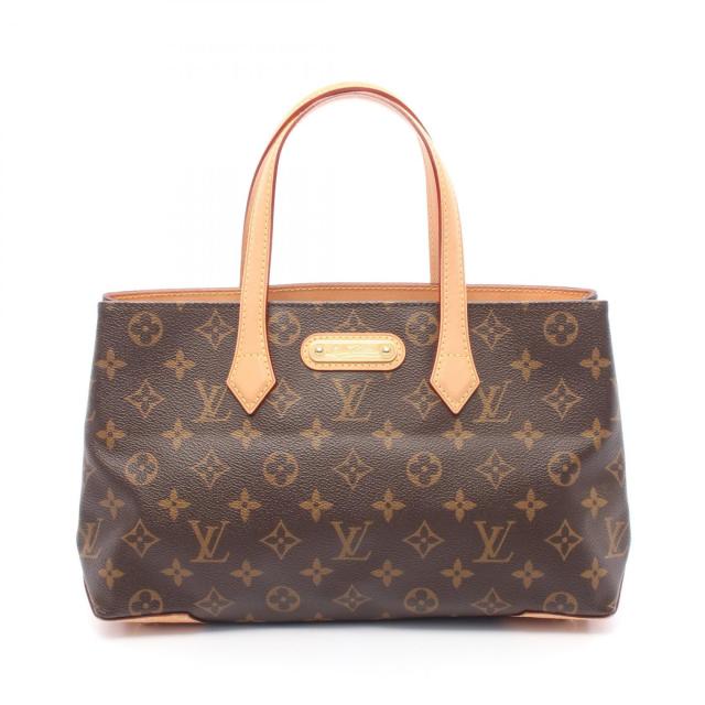 ルイ・ヴィトン LOUIS VUITTON ウィルシャーPM モノグラム ハンドバッグ バッグ PVCコーティングキャンバス レザー レディース ブラウン系 M45643 【中古】