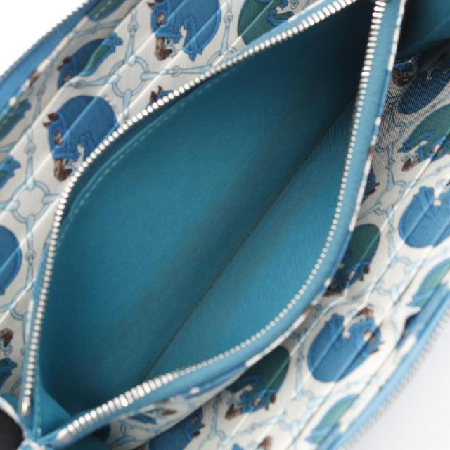 エルメス HERMES アザップロング シルクイン ラウンド長財布 財布  