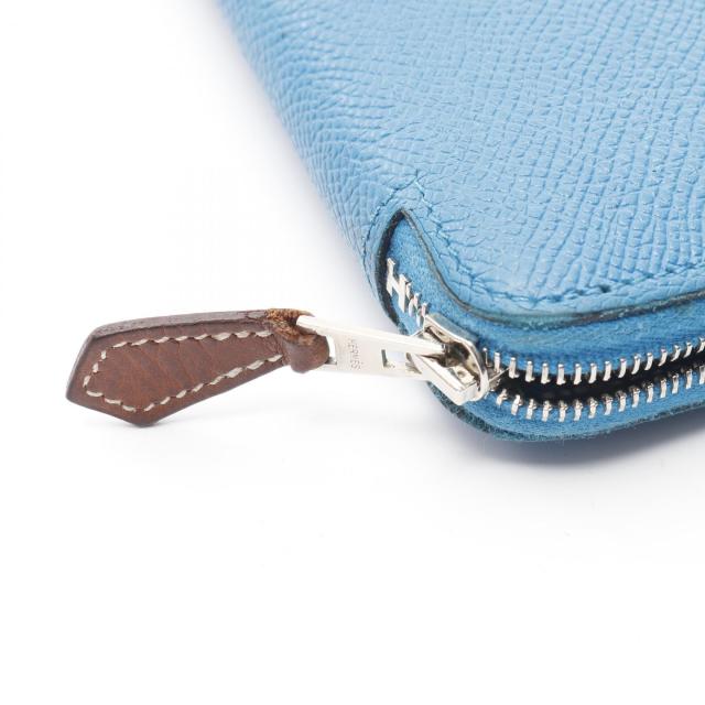エルメス HERMES アザップロング シルクイン ラウンド長財布 財布  