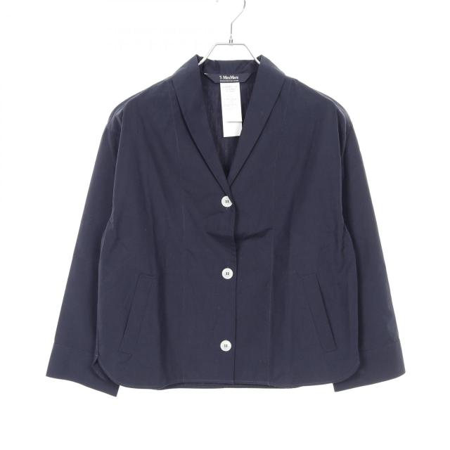 エス マックスマーラ ？S Max Mara ポプリン 衣料品 アウター コットン レディース ネイビー系 【中古】