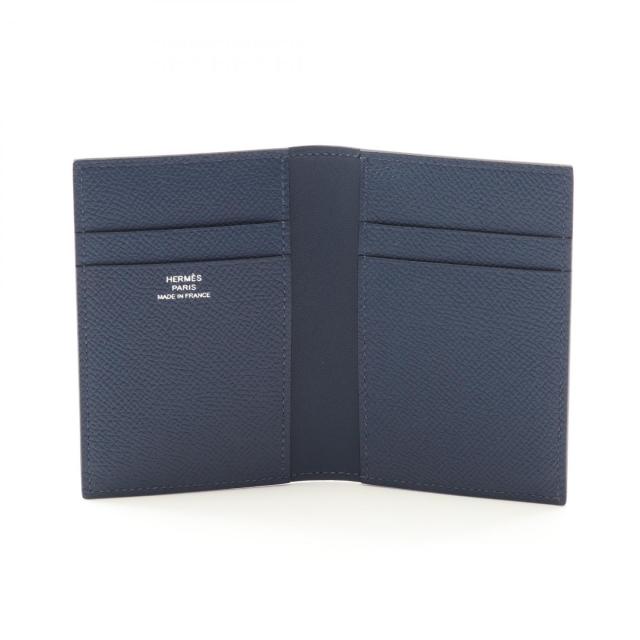 エルメス HERMES MC2 ユークリッド ブルーニュイ カードケース  