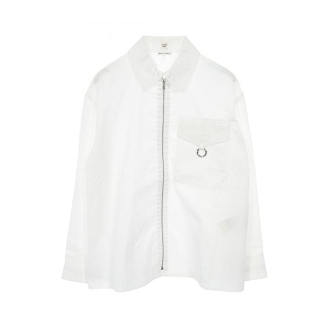 エルメス HERMES セリエボタン 衣料品 トップス コットン レディース ホワイト系 3E0616DX 【中古】