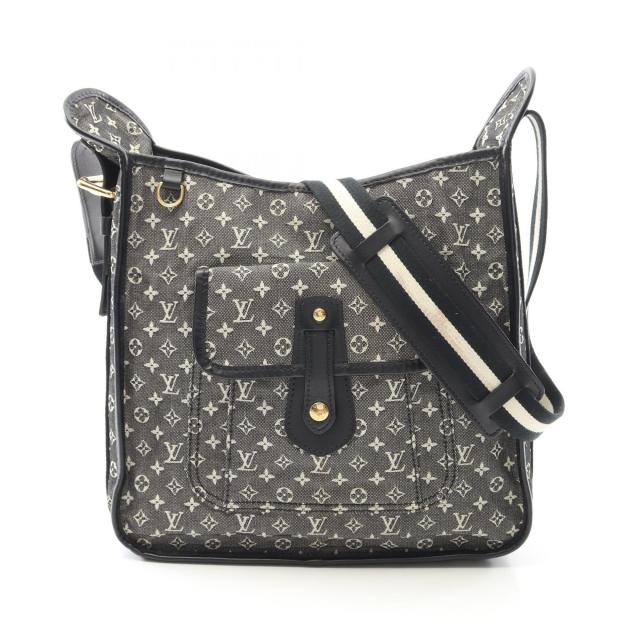 ルイ・ヴィトン LOUIS VUITTON ブザス マリーケイト ショルダーバッグ バッグ キャンバス レザー モノグラム・ミニ レディース ブラック系 / アイボリー系 M92324 【中古】