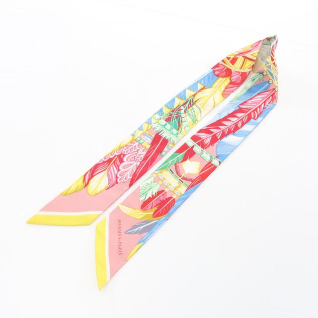 エルメス HERMES ツイリー DANSE PACIFIQUE スカーフ 衣料品 シルク  