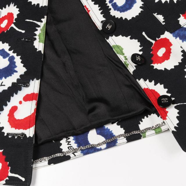 シャネル CHANEL ココマークボタン セットアップ 衣料品 コットン  