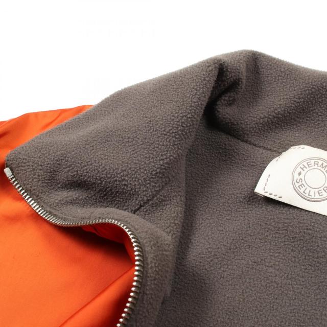 エルメス HERMES フリースジャケット ウォームアップ 衣料品 アウター